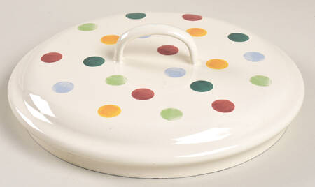 Polka Dot Lid for 4 Quart Metal Stew Pot