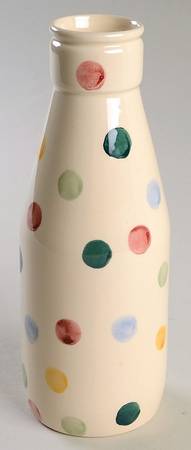 Polka Dot Milk Bottle-Large