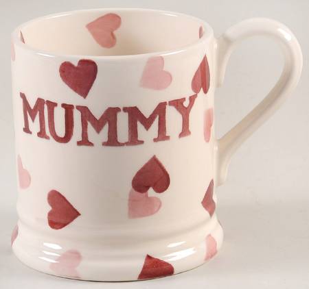 Pink Hearts Mug