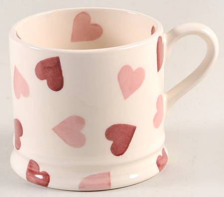 Pink Hearts Child's Mug