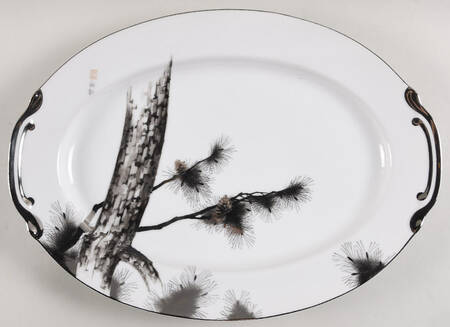 BOX2 14" Oval Serving Platter