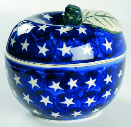 Stars Small Baked Apple with Lid