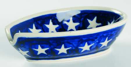 Stars Spoon Rest/Holder (Holds 1 Spoon)