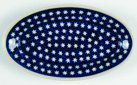 Stars 10" Oval Serving Platter