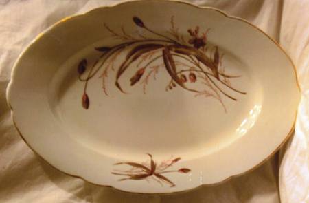 BSM10 12" Oval Serving Platter