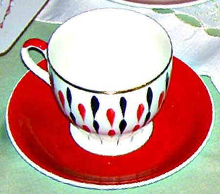 BTT41 Flat Cup & Saucer Set