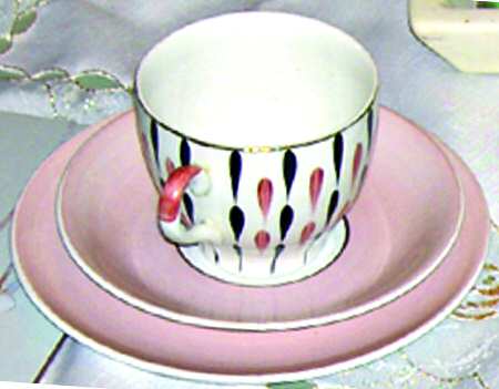 BTT41 Flat Cup & Saucer Set