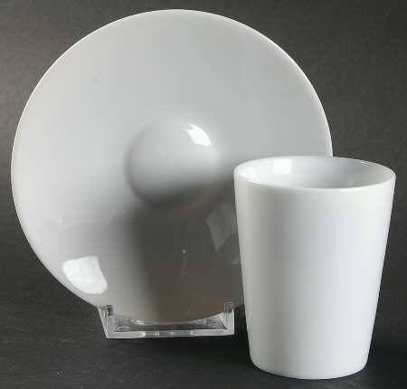 Douce Flat Demitasse Cup & Saucer Set
