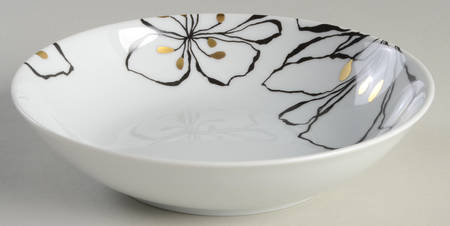 Black Gold Coupe Soup Bowl
