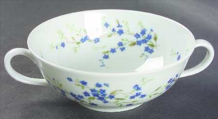 Myosotis (Smooth) Flat Cream Soup Bowl