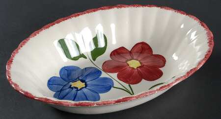 Taffeta 9" Oval Vegetable Bowl