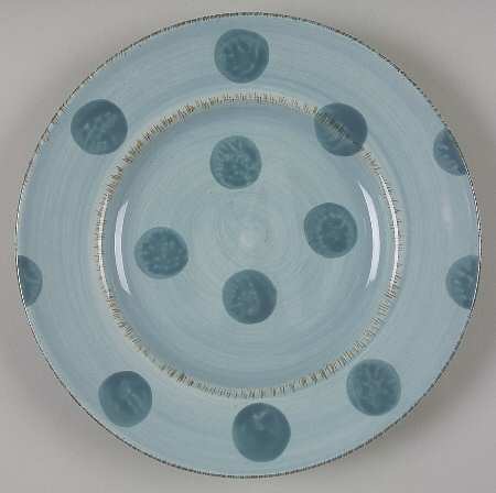 Pastis (Dots and Stripes) Salad Plate