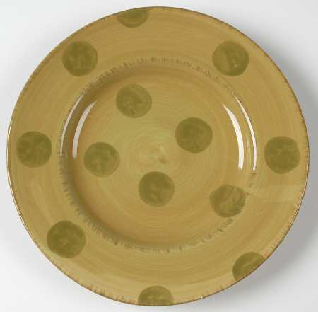 Pastis (Dots and Stripes) Salad Plate