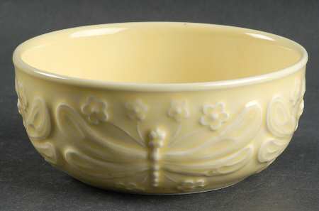 Dragonfly (Yellow) Coupe Cereal Bowl
