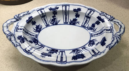 Satsuma Oval Vegetable No Lid