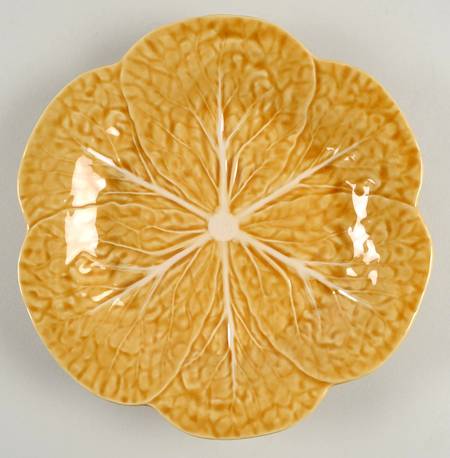 Cabbage Honey Gold Luncheon Plate