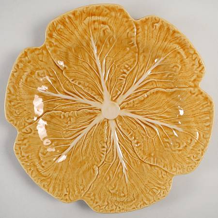 Cabbage Honey Gold 12" Chop Plate (Round Platter)
