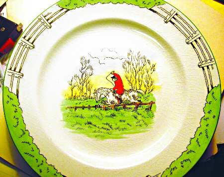 Davenport Hunting Scenes by Burgess &amp; Leigh