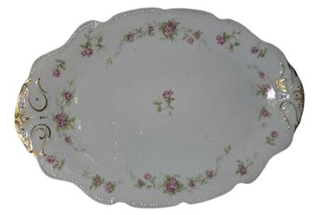 BOG96 16" Oval Serving Platter