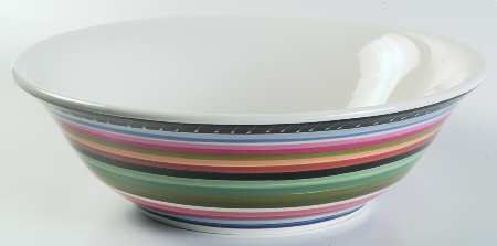 Market Basket 9" Round Vegetable Bowl