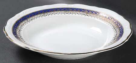 Mt Cobalt Rim Soup Bowl