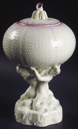 Archive Collection Figural Footed Dessert Bowl & Lid