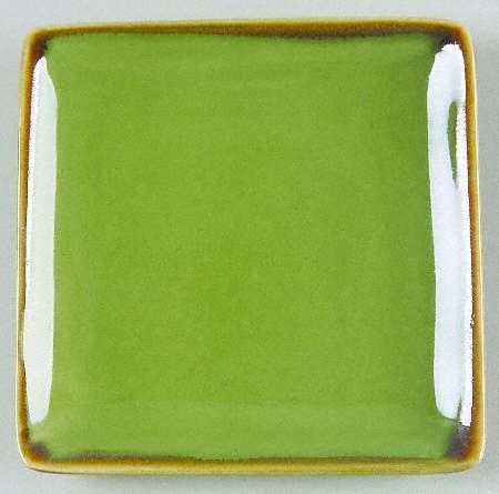 Retro Embossed Green (Retro Collection) Sushi Plate