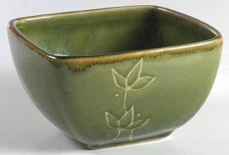 Retro Embossed Green (Retro Collection) Soup/Cereal Bowl