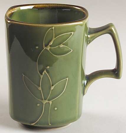Retro Embossed Green (Retro Collection) Mug
