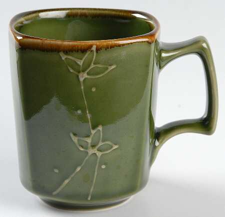 Retro Embossed Green (Retro Collection) Mug