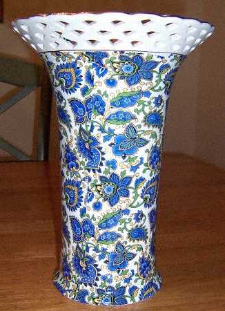 Blue Paisley Chintz by Baum Brothers