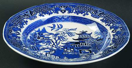 Blue Willow (No Trim) by Burgess &amp; Leigh