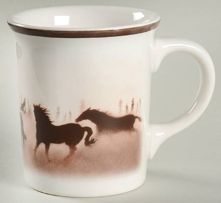 Wild Horses Large Mug