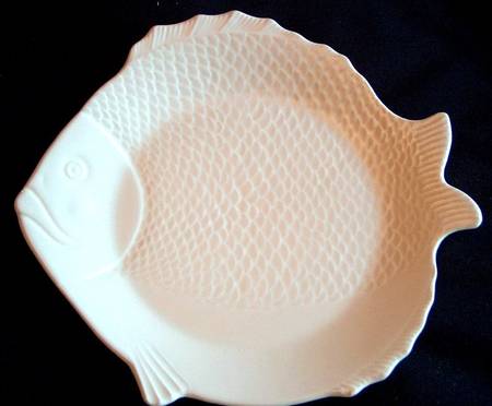Chicken of the Sea 9" Fish Plate
