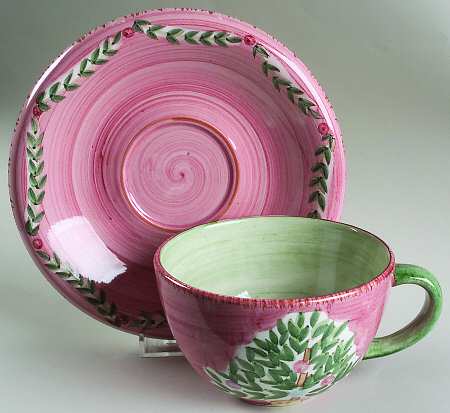 BL9 Flat Cup & Saucer Set