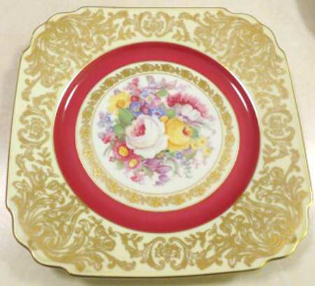 BOH199 Square Salad Plate