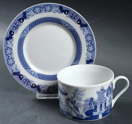 BHX1 Flat Cup & Saucer Set