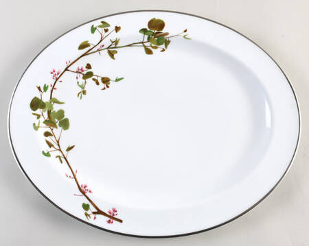 Oriental Tree 15" Oval Serving Platter