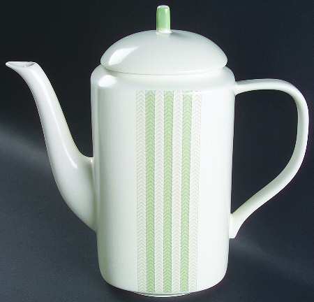 Cabana Green Coffee Pot & Lid