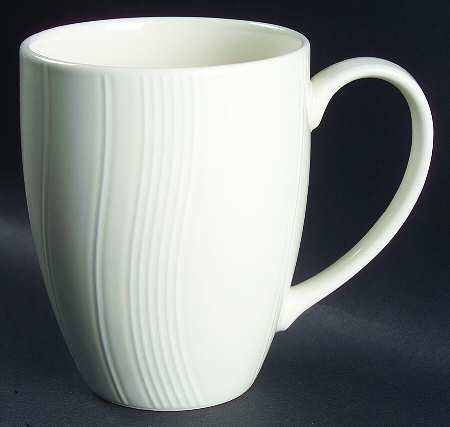 Curves White Mug