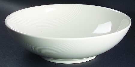 Curves White Soup/Cereal Bowl