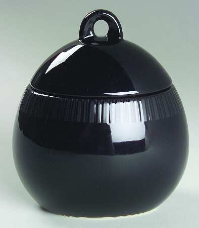 Dash Ebony Sugar Bowl & Lid
