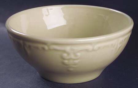 Fleur Taupe Soup/Cereal Bowl