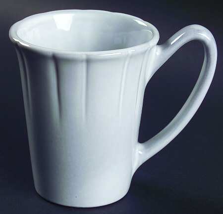 Fleur White Mug