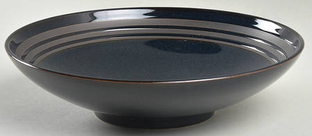 Parallels Iris (Dark Blue) Soup/Cereal Bowl