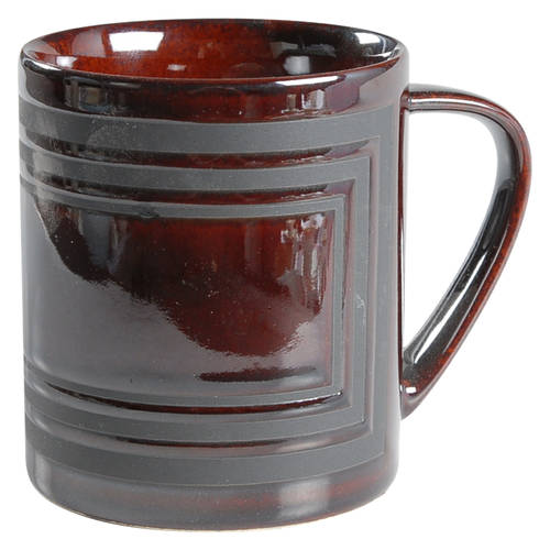 Parallels Mahogany Mug