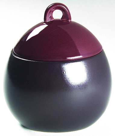Pin Wheel Sugar Bowl & Lid