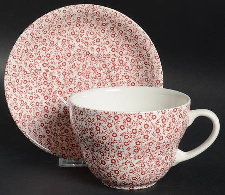 Felicity Pink Breakfast Cup & Saucer Set