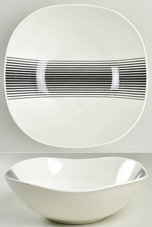 Zebra 10" Round Vegetable Bowl