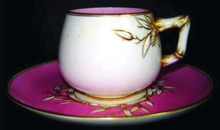 C8646 Flat Demitasse Cup & Saucer Set
